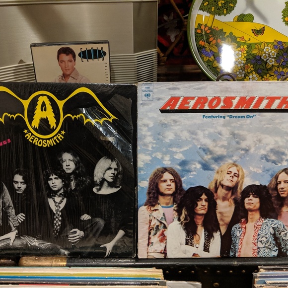 AEROSMITH Other - AEROSMITH/2 VINYL RECORDS/1973/1974/GOOD CONDITION